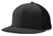Champro Performance Trucker Snapback Baseball Cap HC5 BLACK Primary