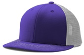 Champro Performance Trucker Snapback Baseball Cap HC5 PURPLE/WHITE/PURPLE Primary