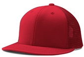 Champro Performance Trucker Snapback Baseball Cap HC5 SCARLET Primary