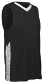 Champro Adult Youth DAGGAR Basketball Jerseys BBJ32 BLACK/WHITE Primary