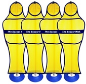 Soccer Wall Mannequins Turf Set of 4