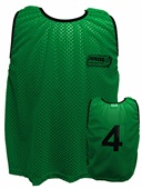 Soccer Innovations Adult Size Numbered Scrimmage Vest 1-18