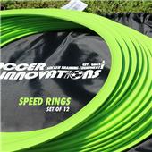 Soccer Innovations Speed Ring Set: (Set of 12 18" Rings w/Carry Bag)