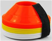 Soccer Innovations Set of 24 Pocket Mini Cones & Strap