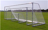 PEVO Economy Series 3" Round Soccer Goal 4.5'x9' (EACH) Unpainted