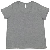 LAT Sportswear Ladies Curvy Fine Jersey Tee