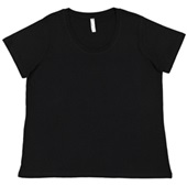 LAT Sportswear Ladies Curvy Fine Jersey Tee