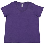 LAT Sportswear Ladies Curvy Fine Jersey Tee