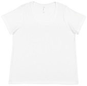 LAT Sportswear Ladies Curvy Fine Jersey Tee