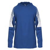 Badger Lineup Youth Hood Tee 221100 ROYAL BLUE/ROYAL BLUE LINEUP Primary