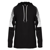 Badger Lineup Hood Tee 421100 BLACK/BLACK LINEUP Primary