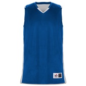 Alleson Cross Over Reversible Youth Basketball Jersey A00388 ROYAL BLUE/WHITE Primary