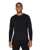 Threadfast Apparel Unisex Impact Long-Sleeve T-Shirt 382LS BLACK Primary