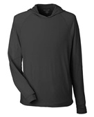North End Unisex Jaq Stretch Performance Hoodie NE105 BLACK Primary