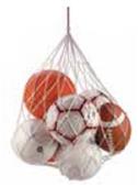 Athletic Specialty Ball Carry Nylon Mesh Net Bag NBB