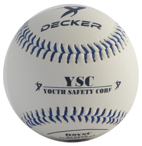 Decker Youth Safety Core Indoor Baseballs (DZ) | Epic Sports