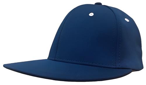NV Caps NVC20 Flat Visor, Stretch-Fit, 6-Panel, Mid-Pro Baseball
