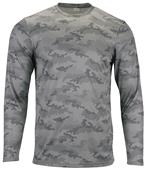 Paragon Adult Pompano Long Sleeve UPF50+ Sublimated Performance Tee 217 MEDIUM GREY Primary