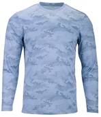 Paragon Adult Pompano Long Sleeve UPF50+ Sublimated Performance Tee 217 BLUE MIST Primary