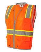 Kishigo Premium Brilliant Series Heavy-Duty Class 2 Vest 1510-1511