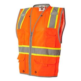 Kishigo Premium Brilliant Series Heavy-Duty Class 2 Vest 1510-1511