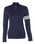 Adidas Women's 3-Stripes French Terry Full-Zip Jacket A191