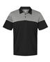 Adidas Heathered 3-Stripes Colorblock Polo A213