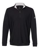 Adidas Performance Textured Quarter-Zip Pullover A295