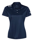 Adidas Women's 3-Stripes Shoulder Polo A325