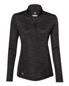 Adidas Women's Lightweight Mlange Quarter-Zip Pullover A476