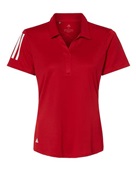 Adidas Women's Floating 3-Stripes Polo A481