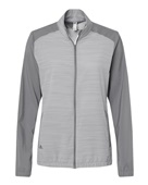 Adidas Women's Heather Block Full-Zip Wind Jacket A547