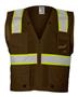 Kishigo Ev Series Enhanced Visibility Multi-Pocket Mesh Vest B100-111