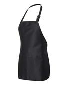 Q-Tees Full-Length Apron With Pouch Pocket Q4250