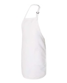 Q-Tees Full-Length Apron With Pockets Q4350