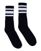 Socco Usa-Made Striped Crew Socks SC100