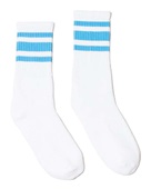 Socco Usa-Made Striped Crew Socks SC100