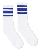 Socco Usa-Made Striped Crew Socks SC100