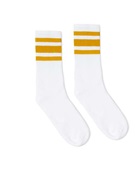 Socco Usa-Made Striped Crew Socks SC100