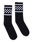 Socco Usa-Made Checkered Crew Socks SC300