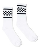 Socco Usa-Made Checkered Crew Socks SC300