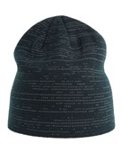 Atlantis Headwear Shine - Sustainable Reflective Beanie SHIB