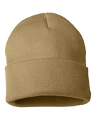 Sportsman Solid 12" Cuffed Beanie SP12