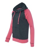 Mv Sport Womens Harper Raglan Hooded Sweatshirt W17127