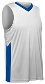 Champro Womens DAGGAR Basketball Jerseys BBJ32W WHITE/ROYAL Primary
