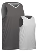 Champro Reversible Adult Youth Victorious Basketball Jerseys BBJ33 Outside: CHARCOAL, Inside: WHITE Primary