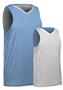 Outside: LIGHT BLUE, Inside: WHITE