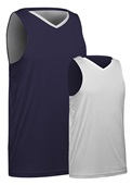 Champro Reversible Adult Youth Victorious Basketball Jerseys BBJ33 Outside: NAVY, Inside: WHITE Primary