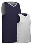 Champro Reversible Adult Youth Victorious Basketball Jerseys BBJ33 Outside: NAVY, Inside: WHITE Primary