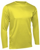 Champro Adult/Youth VISION T-Shirt Long Sleeve BST99LS OPTIC YELLOW Primary